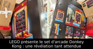 LEGO présente le set d'arcade Donkey Kong : une révélation tant attendue
