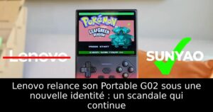 Lenovo relance son Portable G02 sous une nouvelle identité : un scandale qui continue