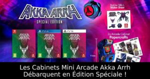 Les Cabinets Mini Arcade Akka Arrh Débarquent en Édition Spéciale !