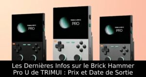 Les Dernières Infos sur le Brick Hammer Pro U de TRIMUI : Prix et Date de Sortie