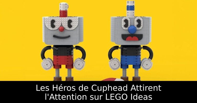 Les Héros de Cuphead Attirent l'Attention sur LEGO Ideas