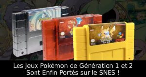 Les Jeux Pokémon de Génération 1 et 2 Sont Enfin Portés sur le SNES !
