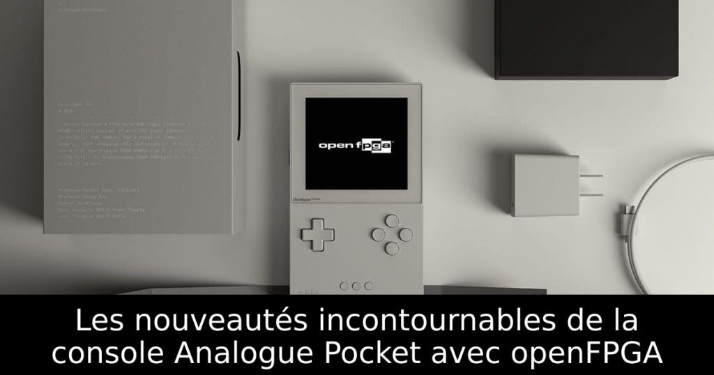 Les nouveautés incontournables de la console Analogue Pocket avec openFPGA