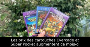 Les prix des cartouches Evercade et Super Pocket augmentent ce mois-ci