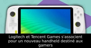Logitech et Tencent Games s'associent pour un nouveau handheld destiné aux gamers