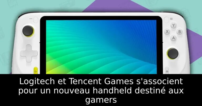 Logitech et Tencent Games s'associent pour un nouveau handheld destiné aux gamers
