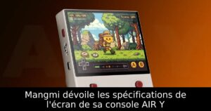 Mangmi dévoile les spécifications de l'écran de sa console AIR Y