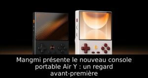 Mangmi présente le nouveau console portable Air Y : un regard avant-première