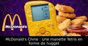 McDonald's Chine : Une manette Tetris en forme de nugget