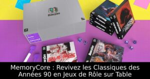 MemoryCore : Revivez les Classiques des Années 90 en Jeux de Rôle sur Table