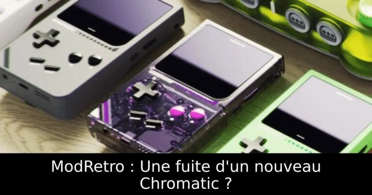 ModRetro : Une fuite d&rsquo;un nouveau Chromatic ?