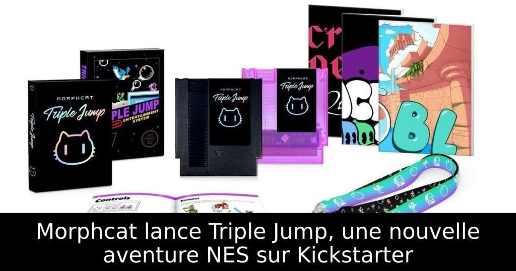Morphcat lance Triple Jump, une nouvelle aventure NES sur Kickstarter