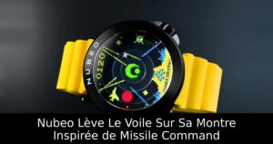 Nubeo Lève Le Voile Sur Sa Montre Inspirée de Missile Command