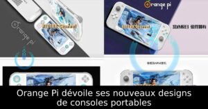Orange Pi dévoile ses nouveaux designs de consoles portables
