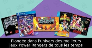 Plongée dans l'univers des meilleurs jeux Power Rangers de tous les temps