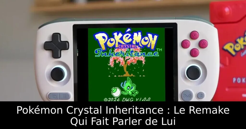 Pokémon Crystal Inheritance : Le Remake Qui Fait Parler de Lui