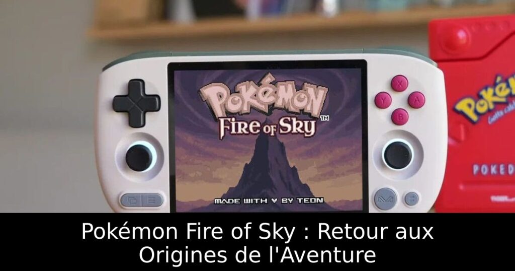 Pokémon Fire of Sky : Retour aux Origines de l'Aventure