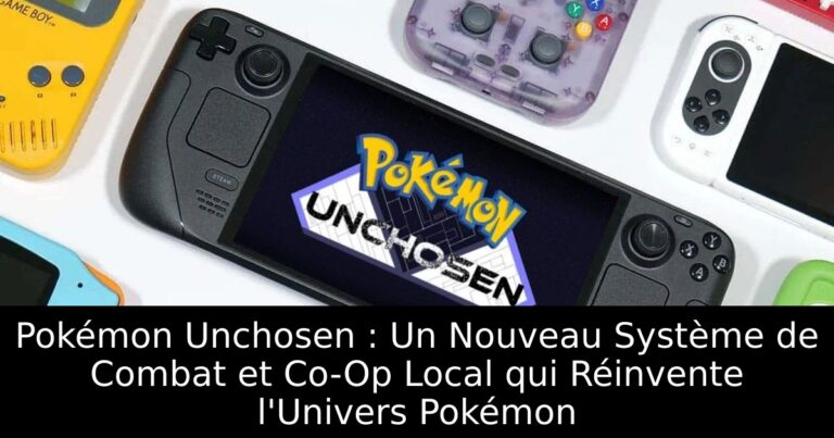 Pokémon Unchosen : Un Nouveau Système de Combat et Co-Op Local qui Réinvente l'Univers Pokémon