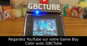 Regardez YouTube sur votre Game Boy Color avec GBCTube