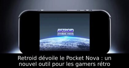 Retroid dévoile le Pocket Nova : un nouvel outil pour les gamers rétro