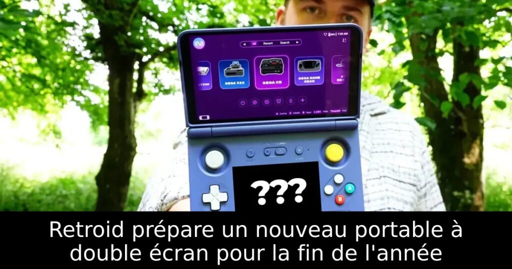 Retroid prépare un nouveau portable à double écran pour la fin de l'année