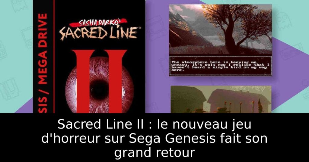 Sacred Line II : le nouveau jeu d'horreur sur Sega Genesis fait son grand retour