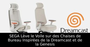 SEGA Lève le Voile sur des Chaises de Bureau Inspirées de la Dreamcast et de la Genesis