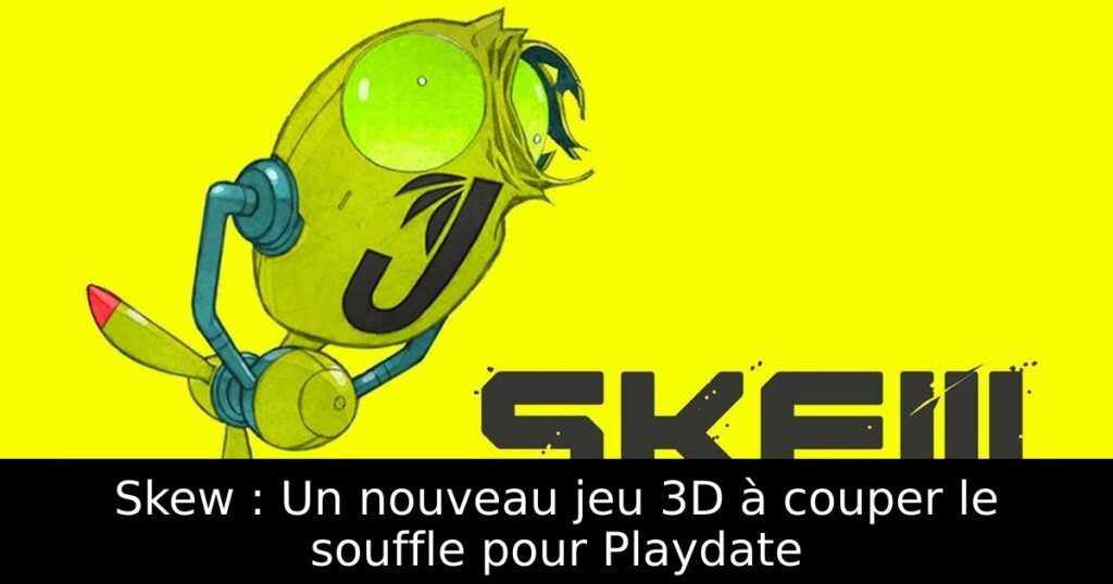 Skew : Un nouveau jeu 3D à couper le souffle pour Playdate