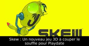 Skew : Un nouveau jeu 3D à couper le souffle pour Playdate