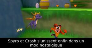 Spyro et Crash s'unissent enfin dans un mod nostalgique