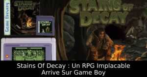 Stains Of Decay : Un RPG Implacable Arrive Sur Game Boy