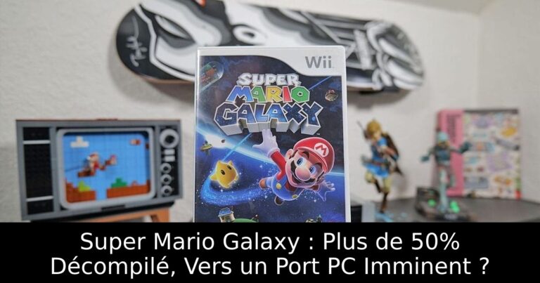 Super Mario Galaxy : Plus de 50% Décompilé, Vers un Port PC Imminent ?