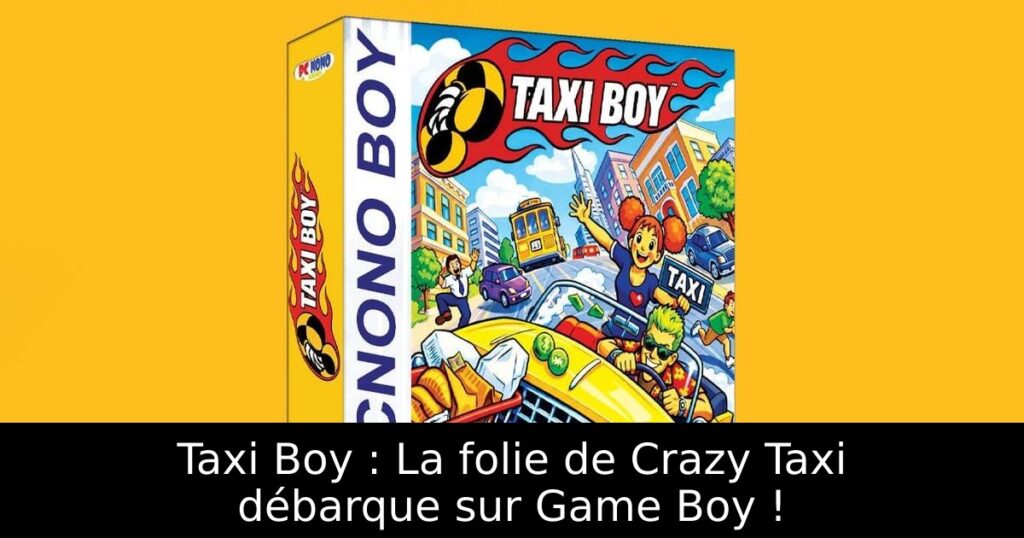 Taxi Boy : La folie de Crazy Taxi débarque sur Game Boy !