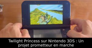 Twilight Princess sur Nintendo 3DS : Un projet prometteur en marche