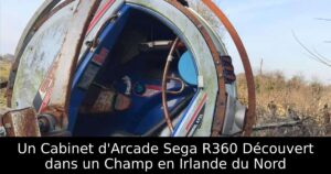 Un Cabinet d'Arcade Sega R360 Découvert dans un Champ en Irlande du Nord