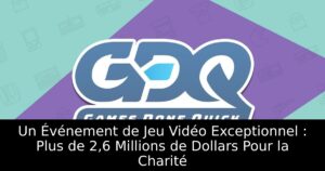 Un Événement de Jeu Vidéo Exceptionnel : Plus de 2,6 Millions de Dollars Pour la Charité