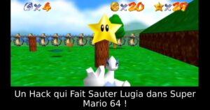 Un Hack qui Fait Sauter Lugia dans Super Mario 64 !