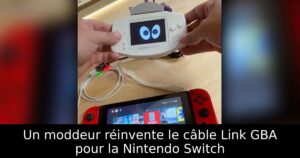 Un moddeur réinvente le câble Link GBA pour la Nintendo Switch