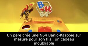 Un père crée une N64 Banjo-Kazooie sur mesure pour son fils : un cadeau inoubliable