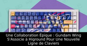 Une Collaboration Épique : Gundam Wing S'Associe à Higround Pour Une Nouvelle Ligne de Claviers