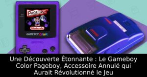 Une Découverte Étonnante : Le Gameboy Color Pageboy, Accessoire Annulé qui Aurait Révolutionné le Jeu