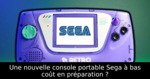 Une nouvelle console portable Sega à bas coût en préparation ?