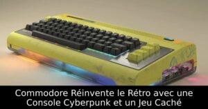 Commodore Réinvente le Rétro avec une Console Cyberpunk et un Jeu Caché