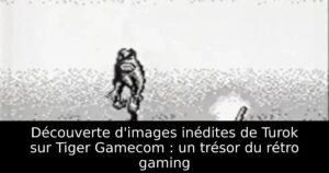 Découverte d'images inédites de Turok sur Tiger Gamecom : un trésor du rétro gaming
