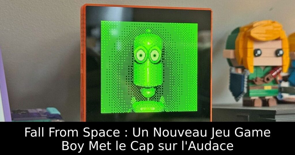 Fall From Space : Un Nouveau Jeu Game Boy Met le Cap sur l'Audace