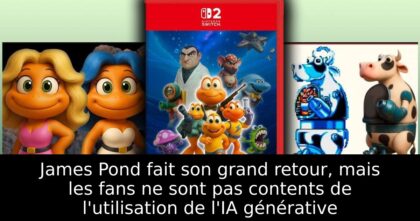 James Pond fait son grand retour, mais les fans ne sont pas contents de l&rsquo;utilisation de l&rsquo;IA générative