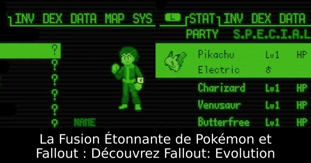 La Fusion Étonnante de Pokémon et Fallout : Découvrez Fallout: Evolution