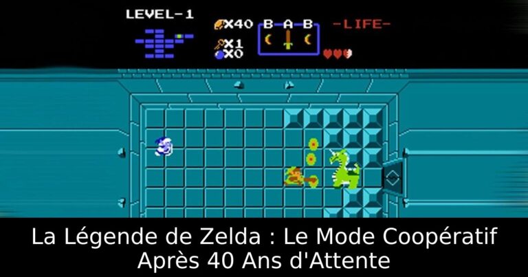 La Légende de Zelda : Le Mode Coopératif Après 40 Ans d'Attente