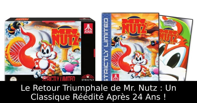 Le Retour Triumphale de Mr. Nutz : Un Classique Réédité Après 24 Ans !