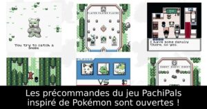 Les précommandes du jeu PachiPals inspiré de Pokémon sont ouvertes !
